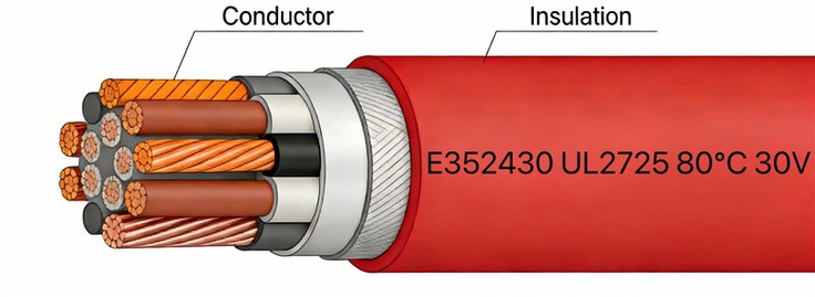 UL2725 Shielded Control Cable UL2725 Shielded Control Cable